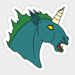 Zombie Unicorn Sticker